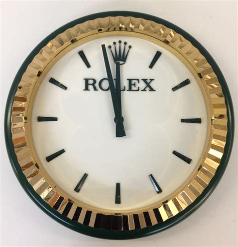 rolex wall click|Rolex wall clock in uk.